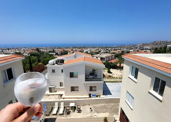 Apartmán Calm Seaview Nest On The Hillside Pegeia