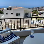 Calm Seaview Nest On The Hillside Peyia