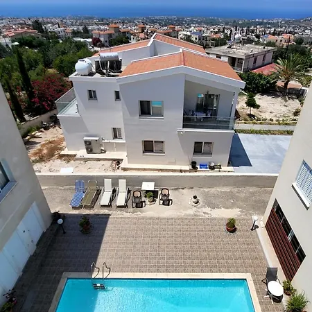 Calm Seaview Nest On The Hillside Peyia *