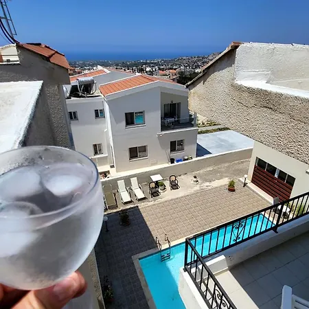 Calm Seaview Nest On The Hillside Peyia